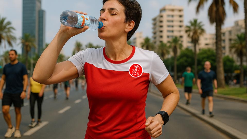 בקבוקים עם לוגו ליום יום, לפעילות ספורט בעיר ועוד