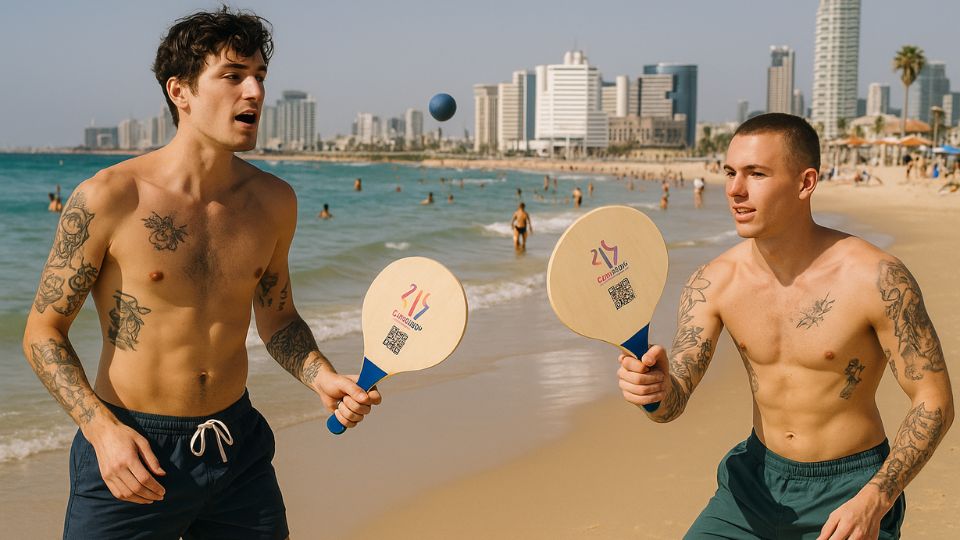 מטקות עם לוגו כמוצר פרסומי וקד"מ לחברות וארגונים