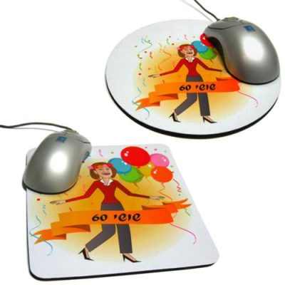 הדפסה על משטח לעכבר