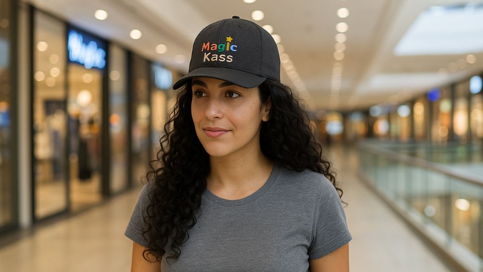 כובע עם רקמה אישית ליום יום, חברות, כנסים ואירועים