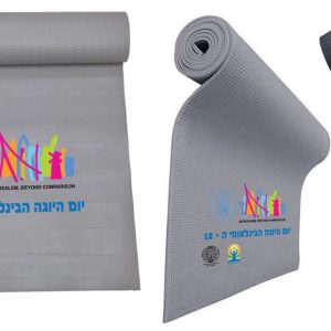 הדפסה צבעונית על מזרון יוגה