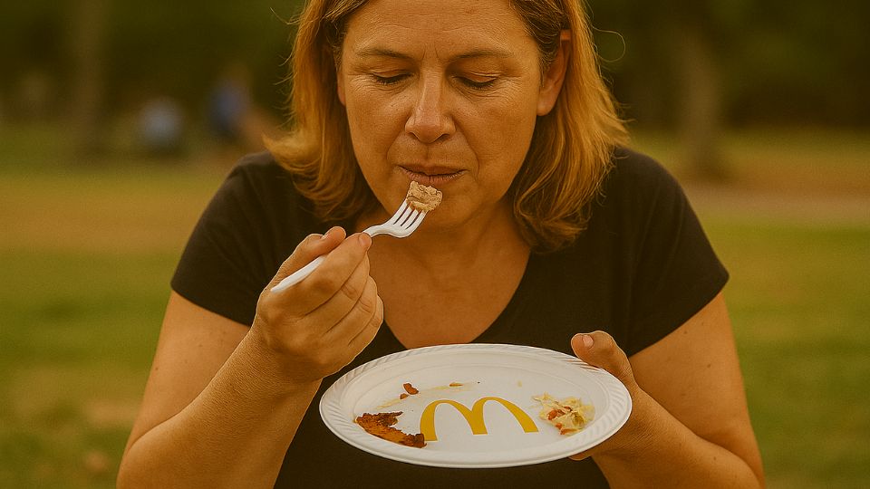 צלחת חד פעמית ממותגת