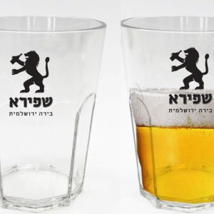 כוס פלסטיק ר"פ שקופה כוס פלסטיק ר"פ שקופה