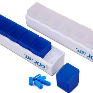 קופסת תרופות שבועית עם יחידות מודולריות קופסת תרופות שבועית עם יחידות מודולריות