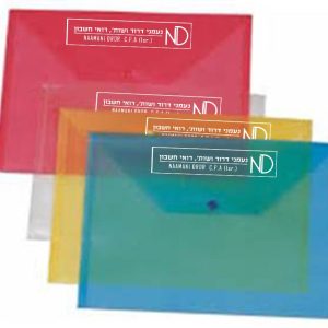 נרתיק שקוף עם הדפסה נרתיק שקוף עם הדפסה
