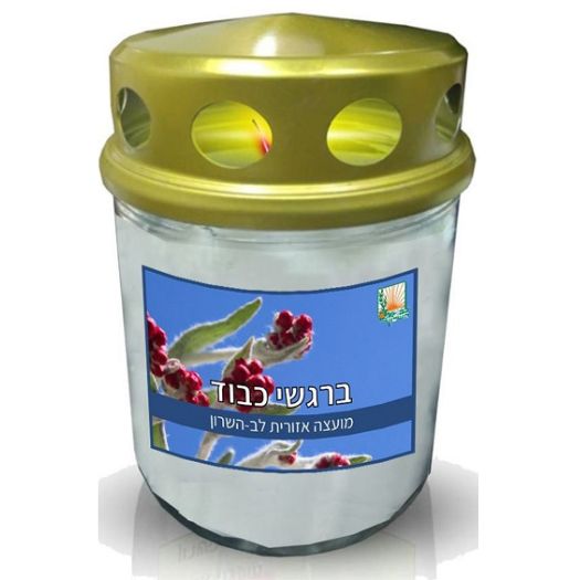 נר נשמה 48 שעות עם מכסה נר נשמה 48 שעות עם מכסה